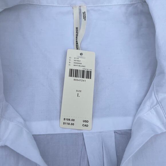 Anthropologie Tunic Top Sz L NWT - Picture 4 of 6